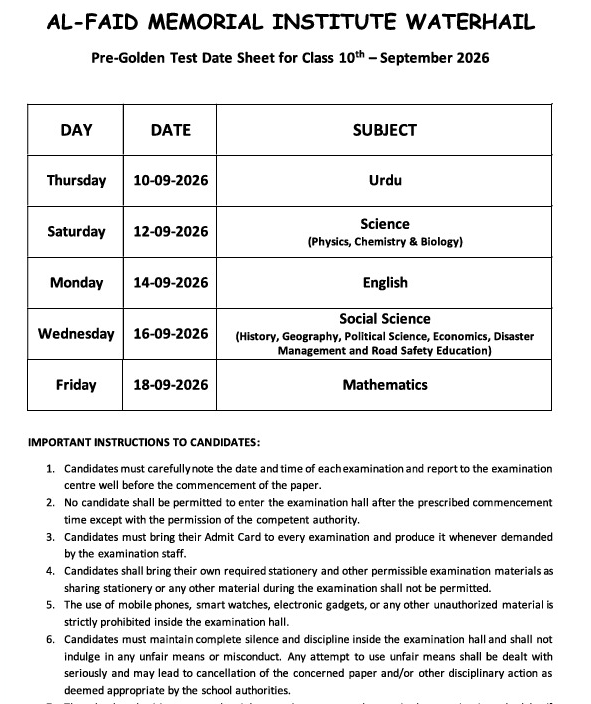 Examination